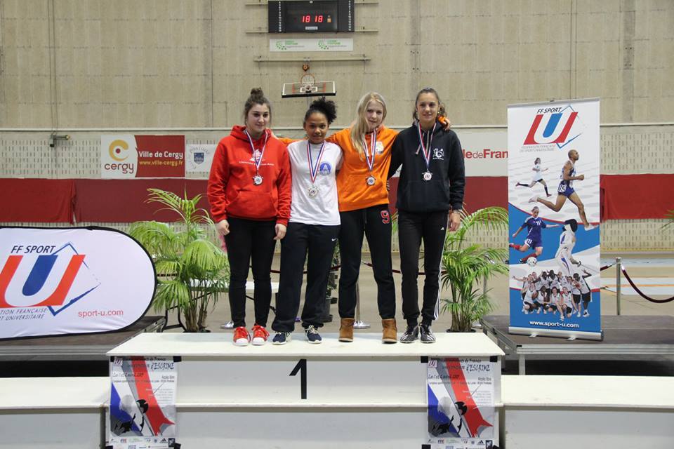 anne-laure simon bronze indiv France UNSS 2015