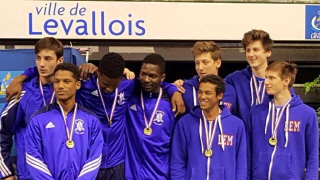 eq eh junior N1 podium Levallois