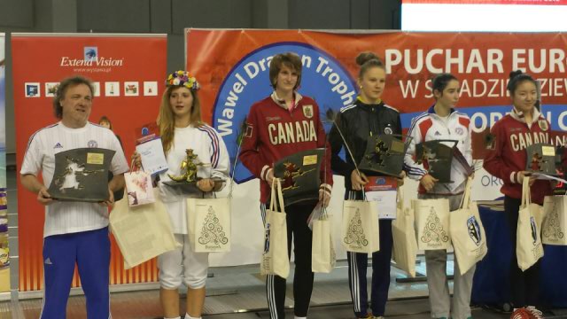 podium cracovie camille nabeth