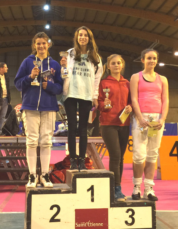 podium fille minime St Etienne web