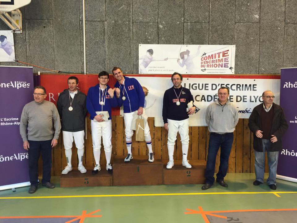 podium veterans Meyzieu