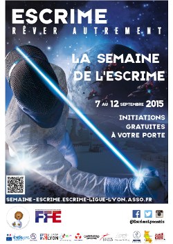 Semaine de l'Escrime 7 au 12 semptembre 2015